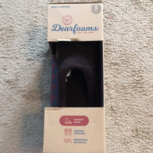 dearfoams Other - New With Tags “Dearfoams” Coffee Color Slippers